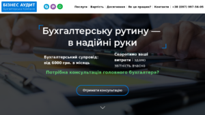Обзор сайта bizaudit.kiev.ua